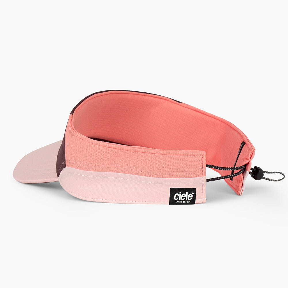 Ciele Athletics FSTVisor SC - Comp - Iconic VC - Dark Wine Red/Blossom  シエルアスレチックス エフエスティーバイザー エスシー コンプ アイコニック ブイシー ダークワインレッド ブロッサム