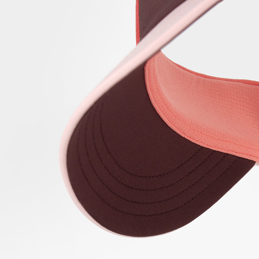 Ciele Athletics FSTVisor SC - Comp - Iconic VC - Dark Wine Red/Blossom  シエルアスレチックス エフエスティーバイザー エスシー コンプ アイコニック ブイシー ダークワインレッド ブロッサム