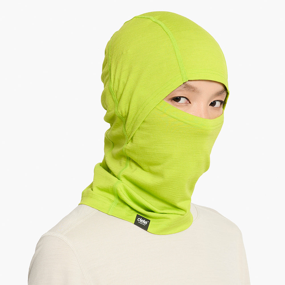 Ciele Athletics HLSBalaclava - Lime Green シエルアスレチックス エイチエルエスバラクラバ ライムグリーン
