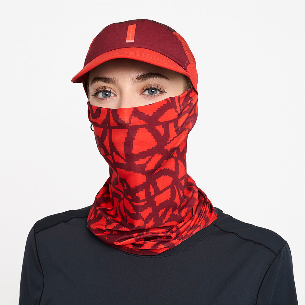 Ciele Athletics BFCollar - All Over Loopy Tile - Poinciana シエルアスレチックス ビーエフカラー オールオーバータイル ポインシアナ