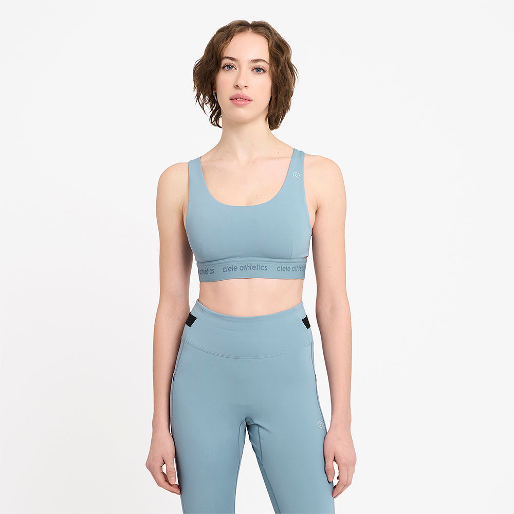 Ciele Athletics W QCKBra - Chambray - WOMENS  シエルアスレチックス ダブリュー キューシーケーブラ シャンブレー ウィメンズ 