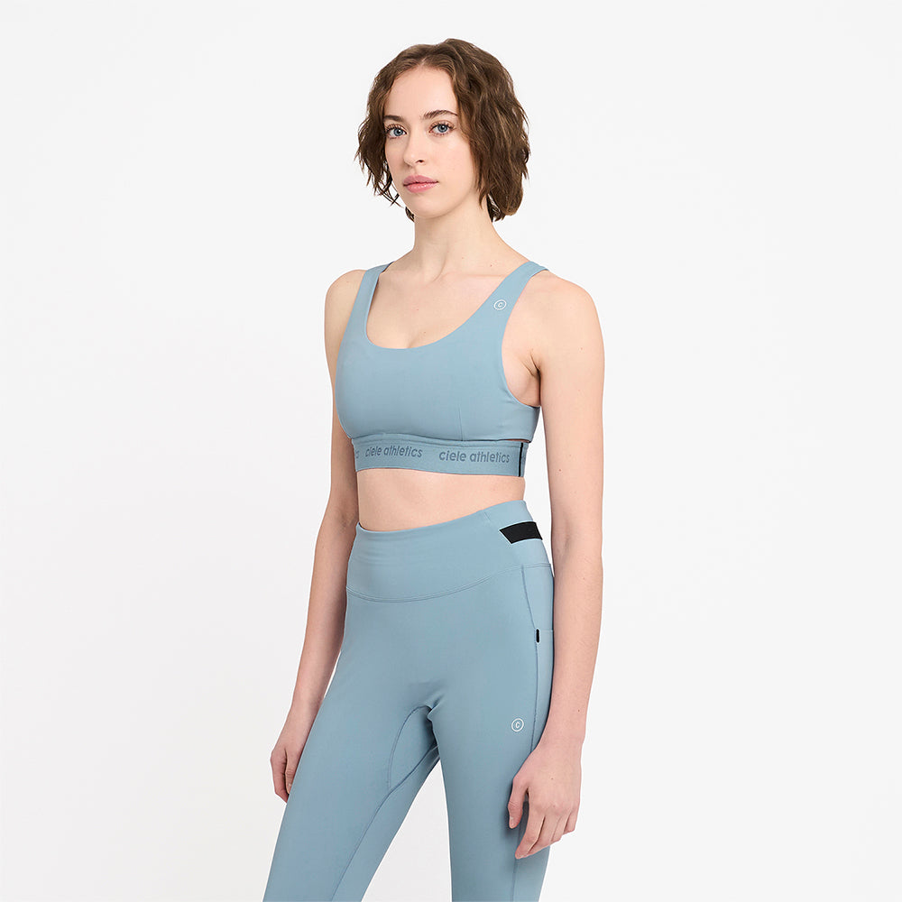 Ciele Athletics W QCKBra - Chambray - WOMENS  シエルアスレチックス ダブリュー キューシーケーブラ シャンブレー ウィメンズ 