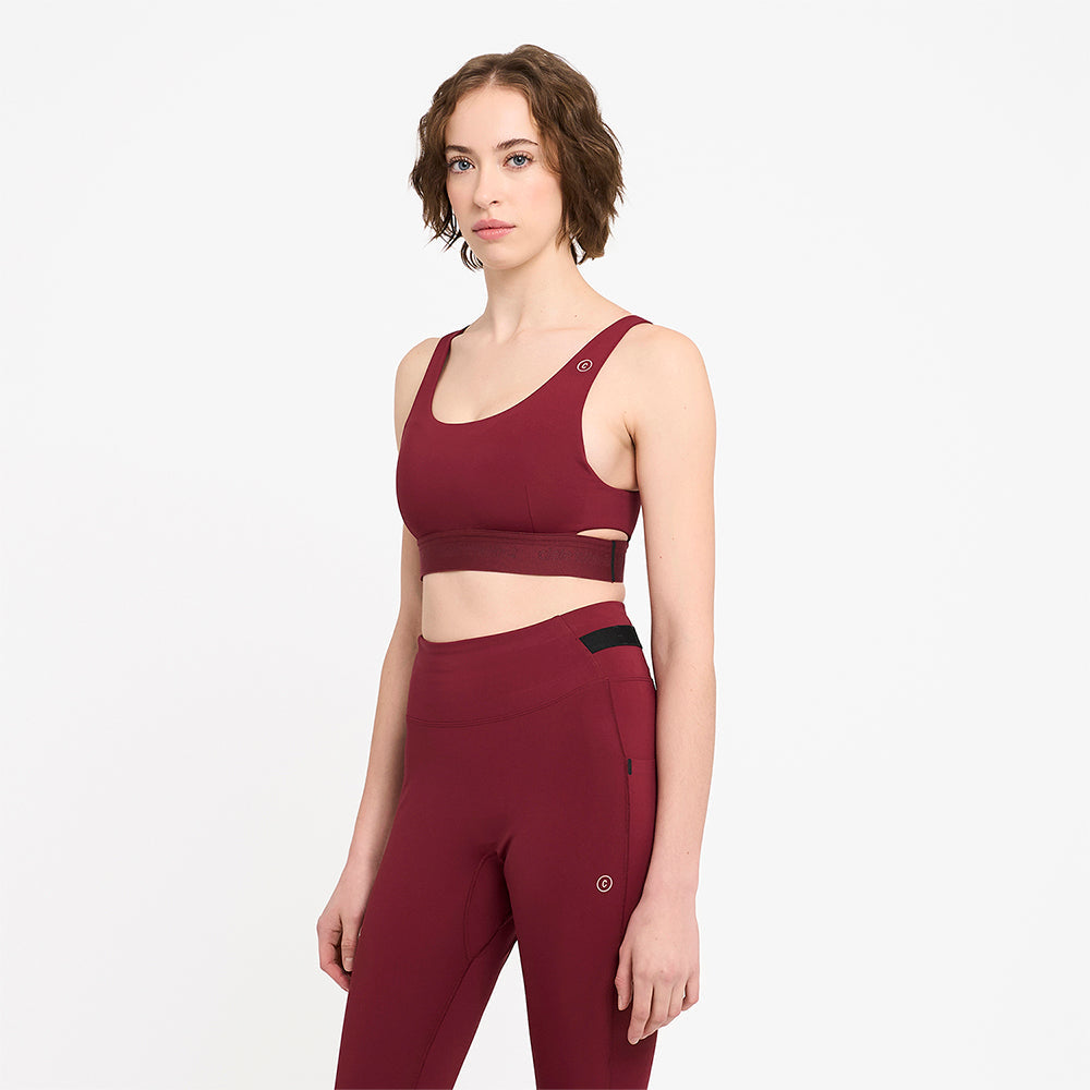 Ciele Athletics W QCKBra - Crimson Red - WOMENS  シエルアスレチックス ダブリュー キューシーケーブラ クリムゾンレッド ウィメンズ 
