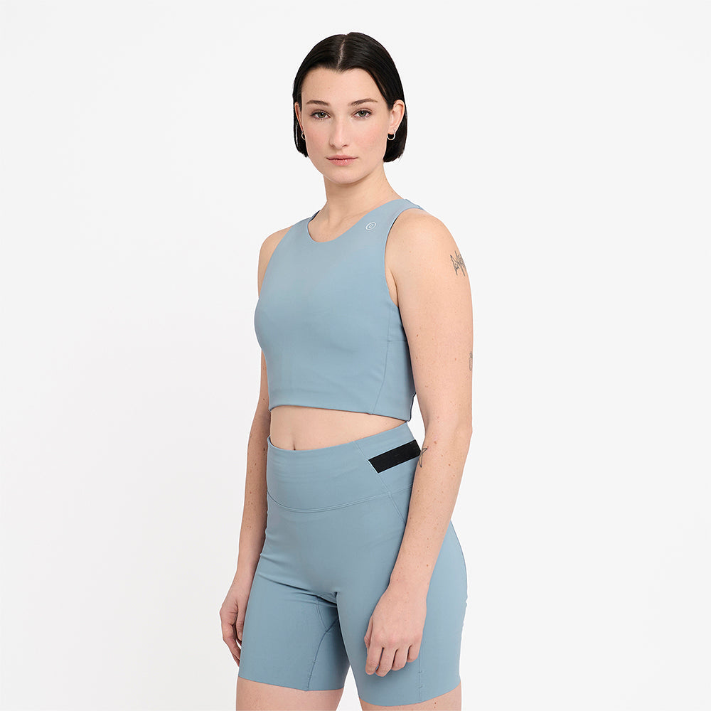 Ciele Athletics W FSTBra - Chambray - WOMENS  シエルアスレチックス ダブリュー エフエスティブラシャンブレ ウィメンズ 