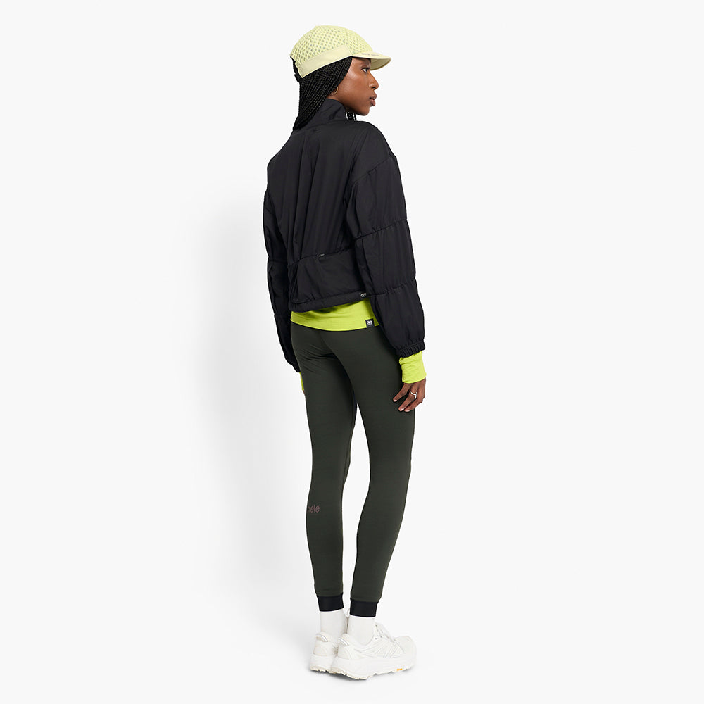 Ciele Athletics W VSLHalfzip - Black - WOMENS シエルアスレチックス ウィメンズ ブイエスエルハーフジップ ブラック