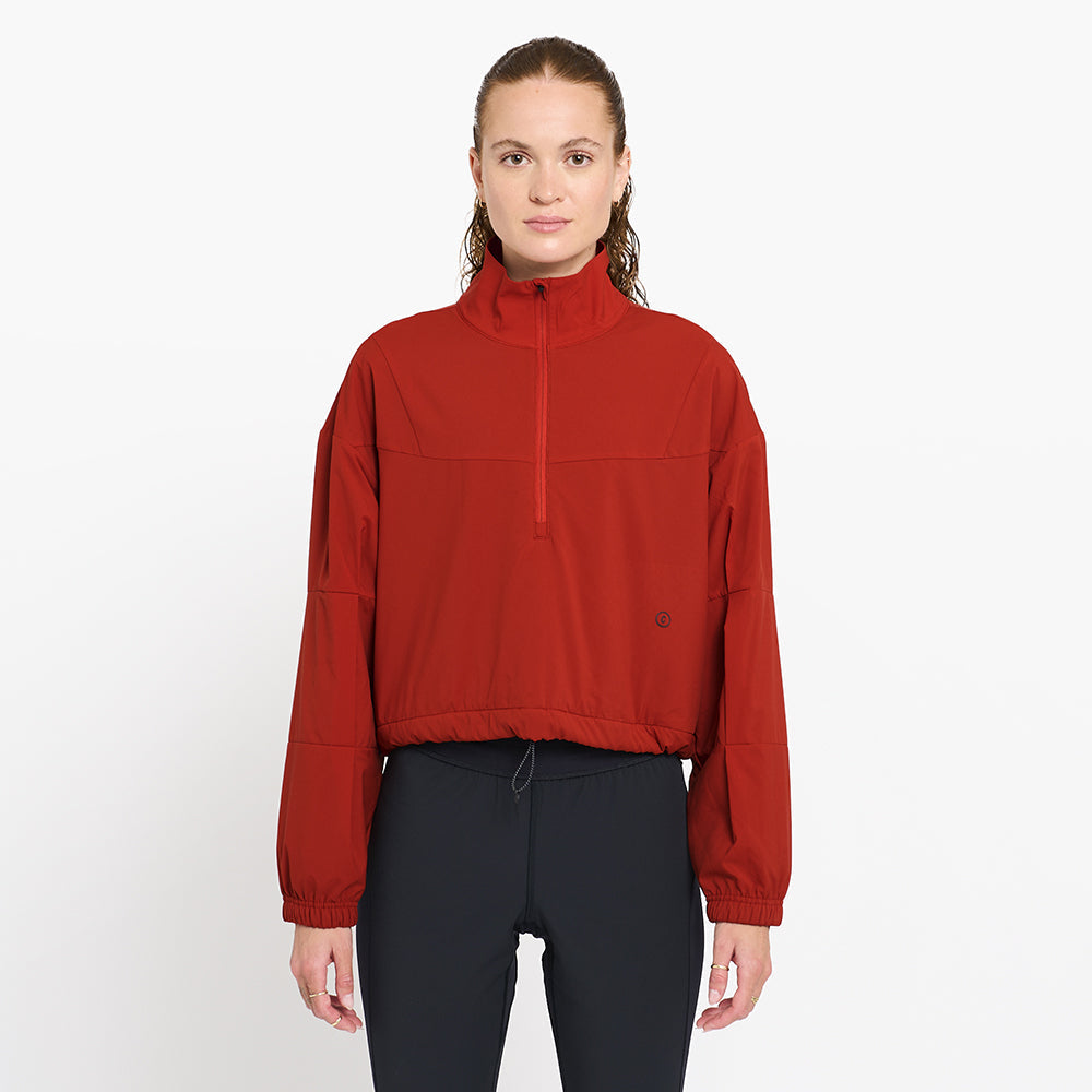 Ciele Athletics W VSLHalfzip - Clay - WOMENS シエルアスレチックス ウィメンズ ブイエスエルハーフジップ クレイ