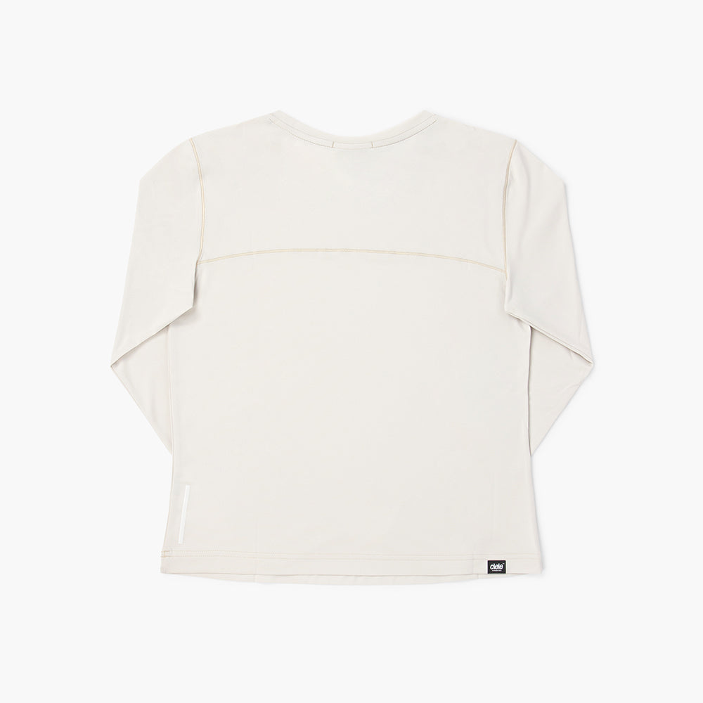 Ciele Athletics W DLYLongsleeve - Rainy Day - WOMENS シエルアスレチックス ウィメンズ ディーエルワイ ロングスリーブ レイニーデイ
