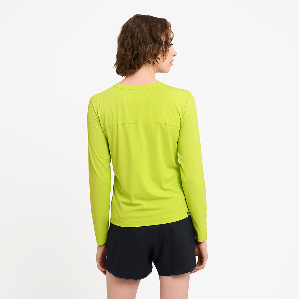 Ciele Athletics W DLYLongsleeve - Lime Green - WOMENS シエルアスレチックス ウィメンズ ディーエルワイ ロングスリーブ ライムグリーン