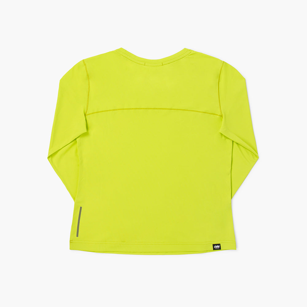 Ciele Athletics W DLYLongsleeve - Lime Green - WOMENS シエルアスレチックス ウィメンズ ディーエルワイ ロングスリーブ ライムグリーン
