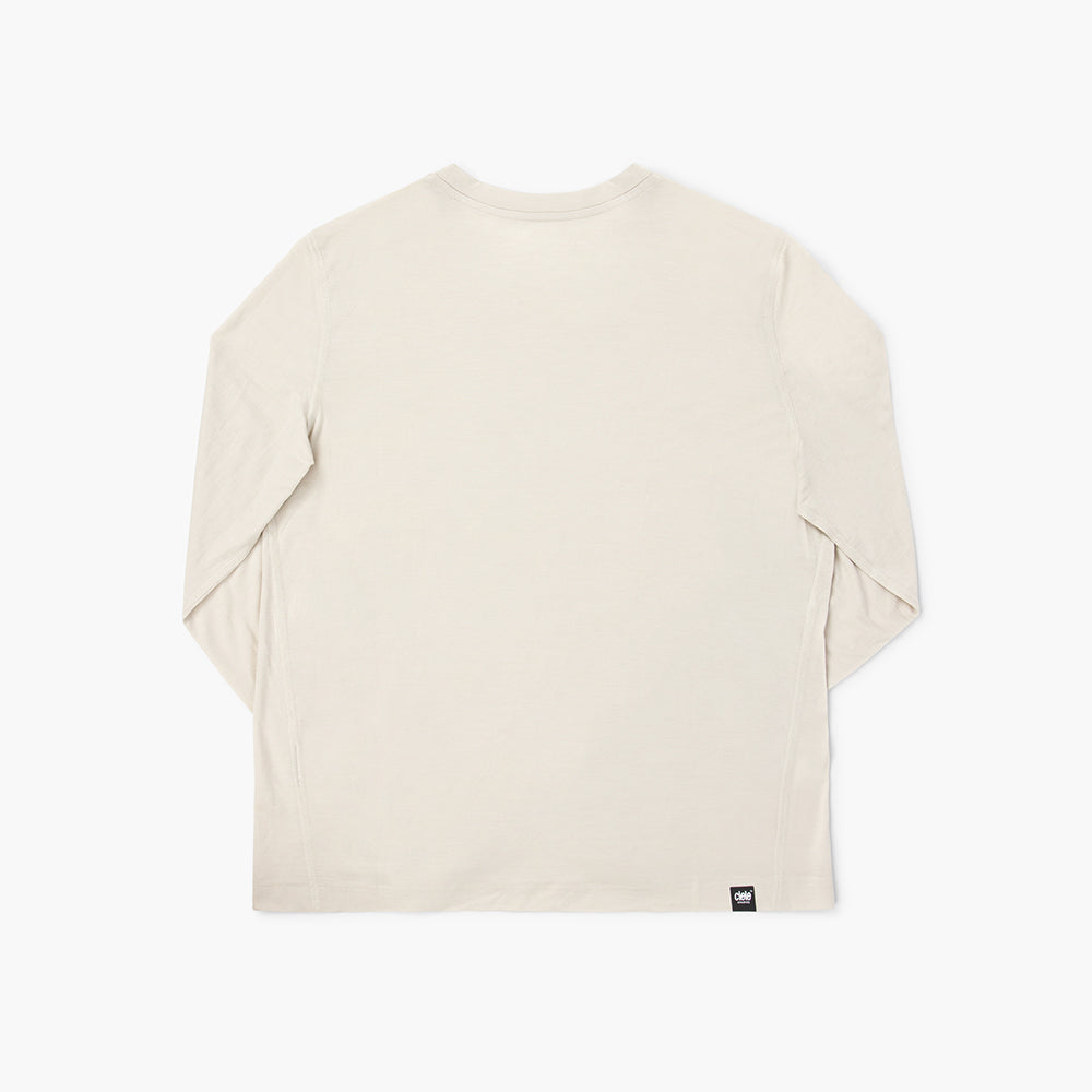 Ciele Athletics W HLSLongsleeve - Rainy Day - WOMENS シエルアスレチックス ウィメンズ エイチエルエスロングスリーブ レイニーデイ