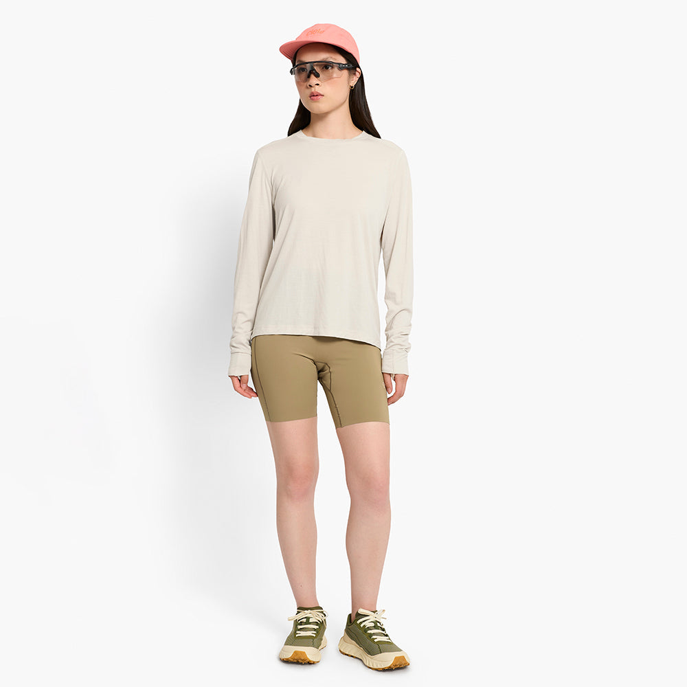 Ciele Athletics W HLSLongsleeve - Rainy Day - WOMENS シエルアスレチックス ウィメンズ エイチエルエスロングスリーブ レイニーデイ