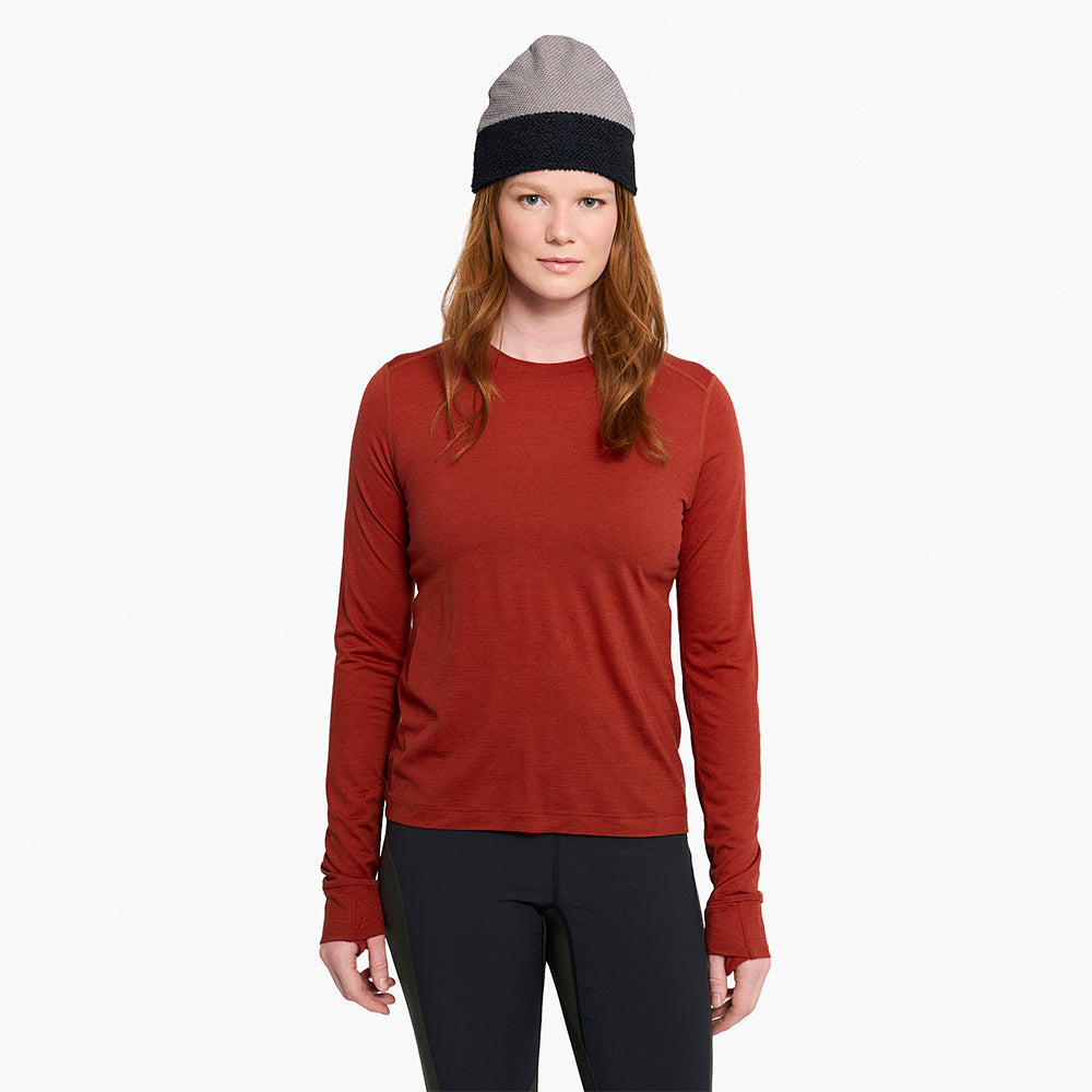 Ciele Athletics W HLSLongsleeve - Clay - WOMENS シエルアスレチックス ウィメンズ エイチエルエスロングスリーブ クレイ