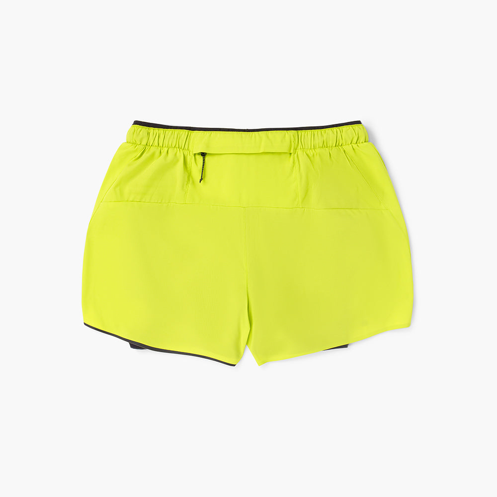 Ciele Athletics W DLYShort 4" Long Brief - Lime Green - WOMENS シエルアスレチックス ダブリュー ディーエルワイショーツ 4インチ ロングブリーフ ライムグリーン ウィメンズ