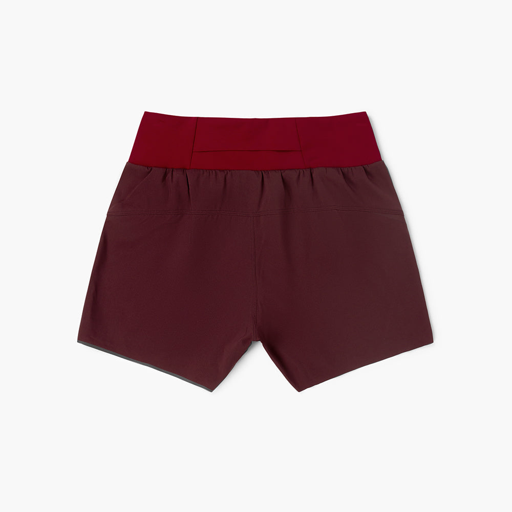 Ciele Athletics W TRNShort 4" Brief - Dark Wine Red - WOMENS  シエルアスレチックス ダブリュー ディーエルワイショーツ 4インチ ロングブリーフ ダークワインレッド ウィメンズ