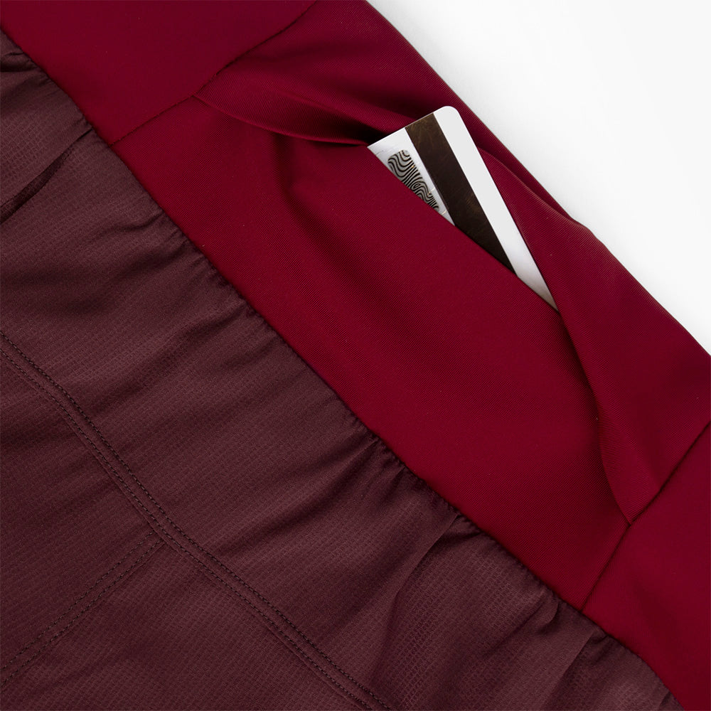 Ciele Athletics W TRNShort 4" Brief - Dark Wine Red - WOMENS  シエルアスレチックス ダブリュー ディーエルワイショーツ 4インチ ロングブリーフ ダークワインレッド ウィメンズ