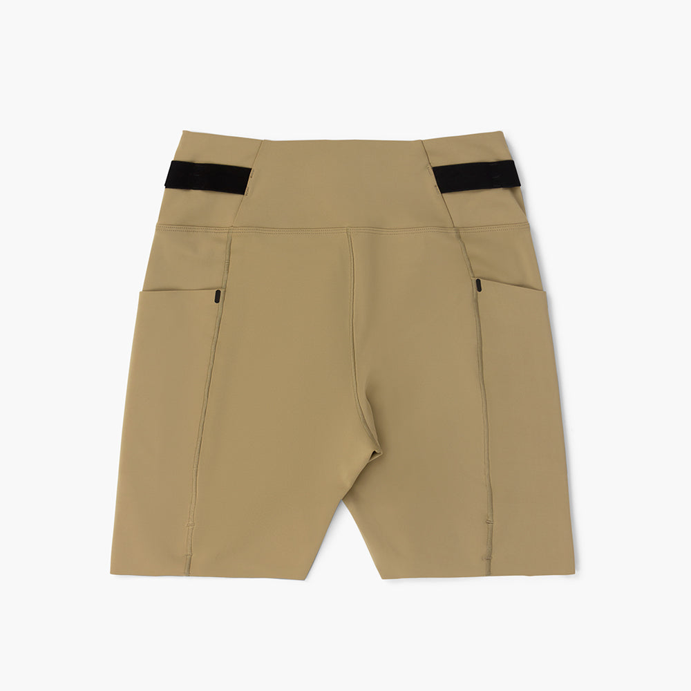 Ciele Athletics W FSTTight Short 7" - Canvas - WOMENS   シエルアスレチックス ダブリュー エフエスティタイツ ショート 7 キャンバス ウィメンズ 