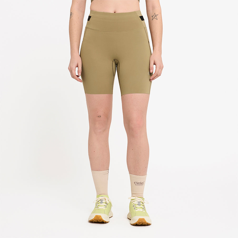 Ciele Athletics W FSTTight Short 7" - Canvas - WOMENS   シエルアスレチックス ダブリュー エフエスティタイツ ショート 7 キャンバス ウィメンズ 