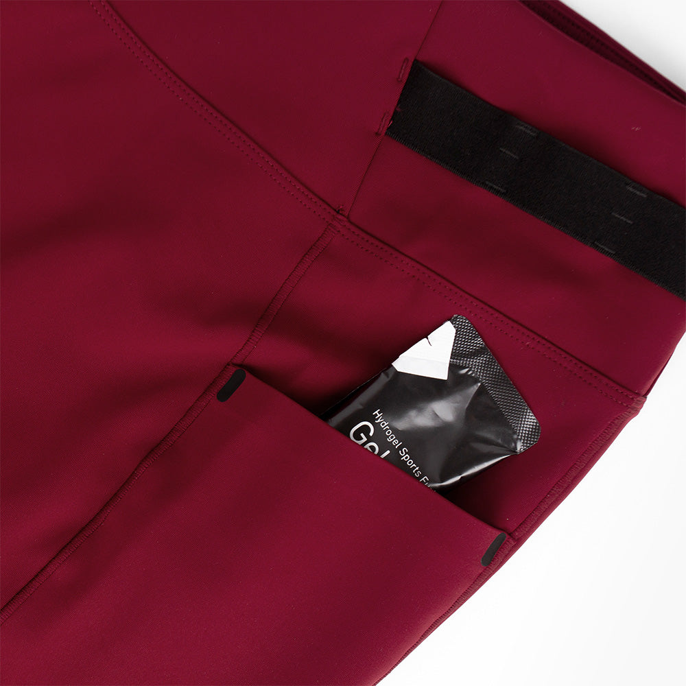 Ciele Athletics W FSTTight Short 7" - Crimson Red - WOMENS   シエルアスレチックス ダブリュー エフエスティタイツ ショート 7 クリムゾンレッド ウィメンズ 