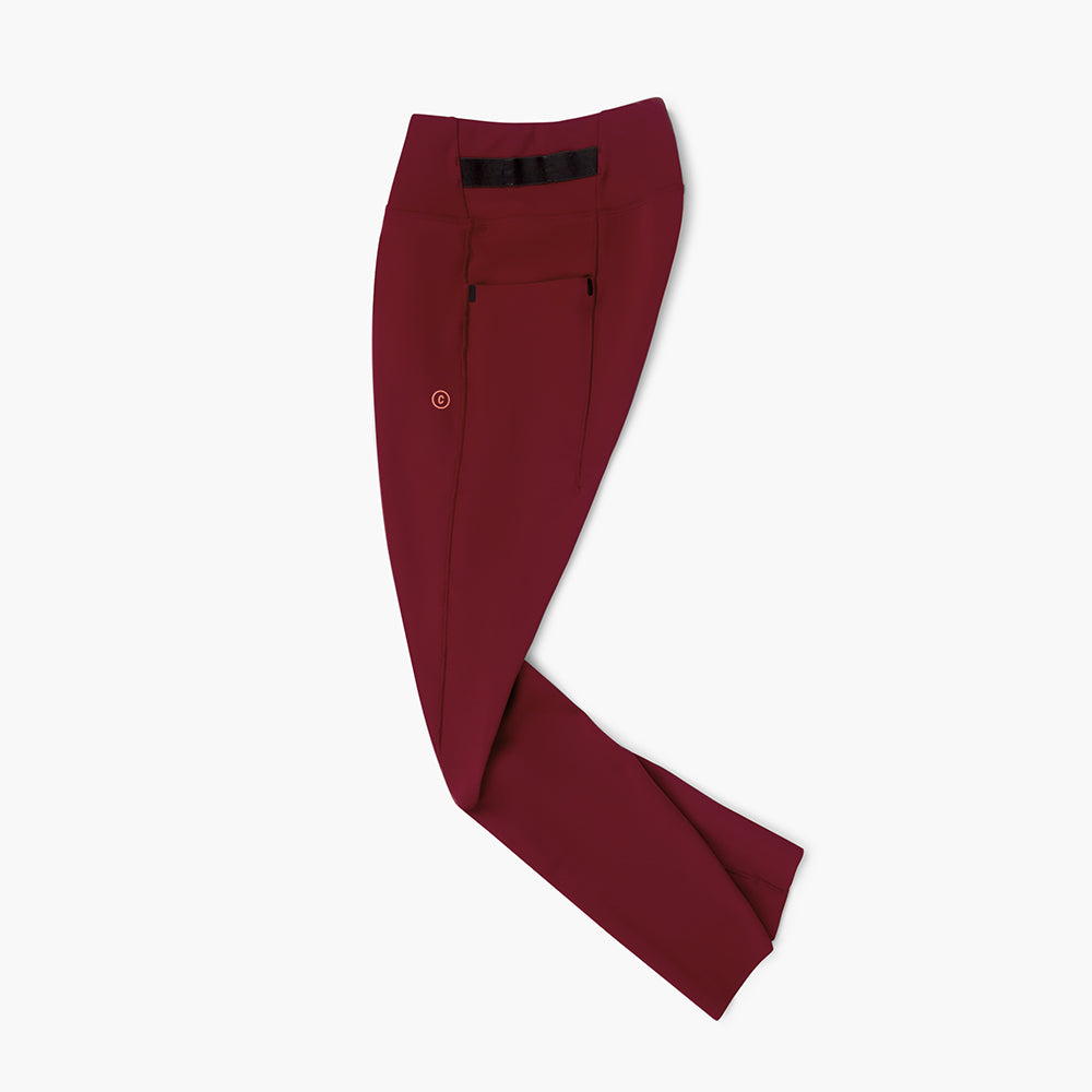 Ciele Athletics W FSTTight 29" - Crimson Red - WOMENS   シエルアスレチックス ダブリュー エフエスティタイツ 29 クリムゾンレッド ウィメンズ