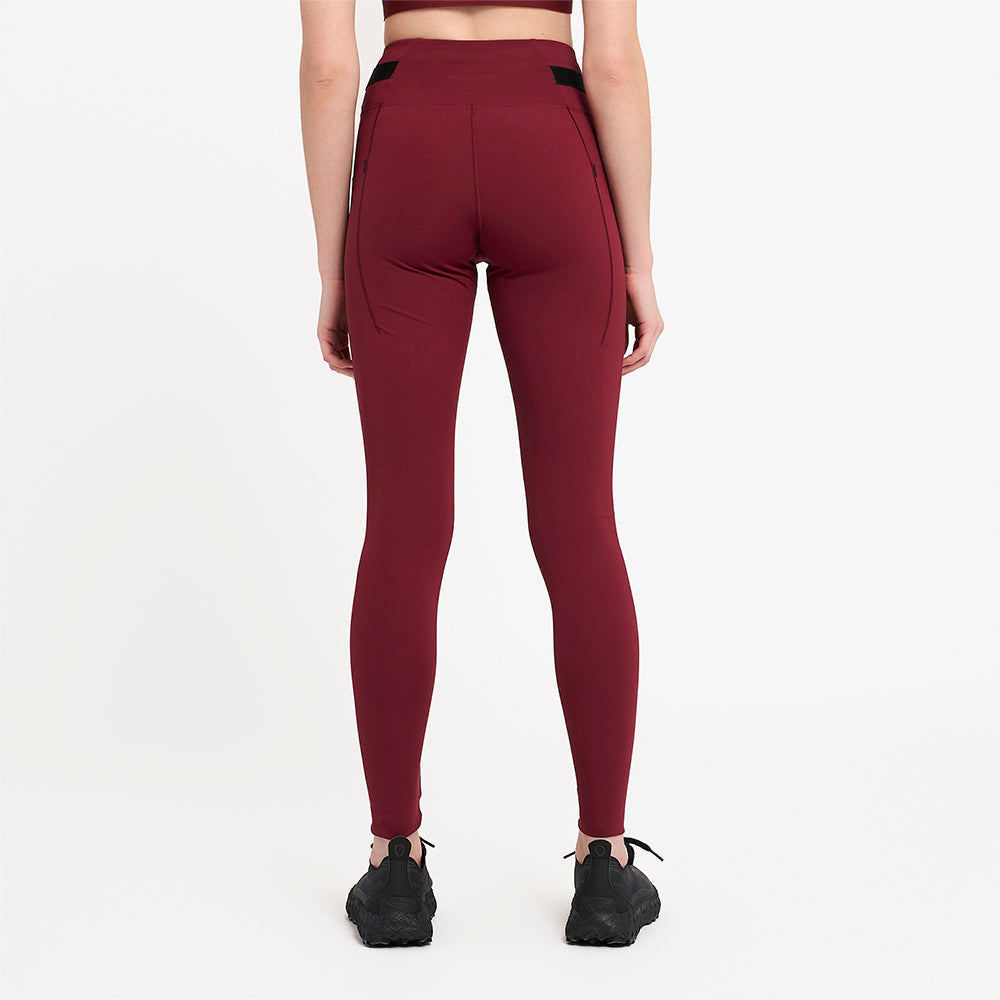 Ciele Athletics W FSTTight 29" - Crimson Red - WOMENS   シエルアスレチックス ダブリュー エフエスティタイツ 29 クリムゾンレッド ウィメンズ