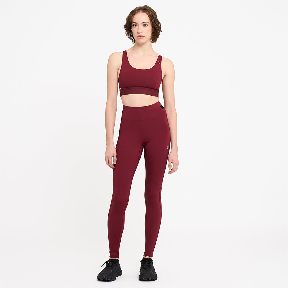 Ciele Athletics W FSTTight 29" - Crimson Red - WOMENS   シエルアスレチックス ダブリュー エフエスティタイツ 29 クリムゾンレッド ウィメンズ