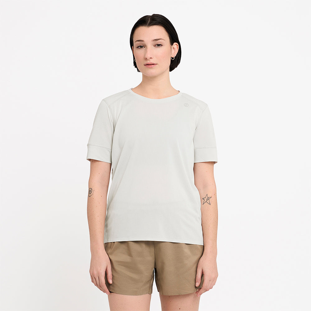Ciele Athletics W FSTTShirt - Light Grey - WOMENS シエルアスレチックス ダブリュー エフエスティーシャツ ライトグレー ウィメンズ
