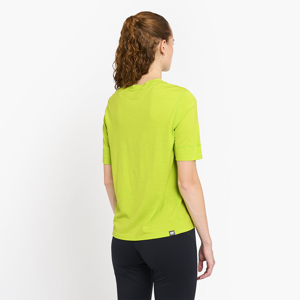 Ciele Athletics W HLSTshirt - Lime Green - WOMENS シエルアスレチックス ウィメンズ エイチエルエスティーシャツ ライムグリーン