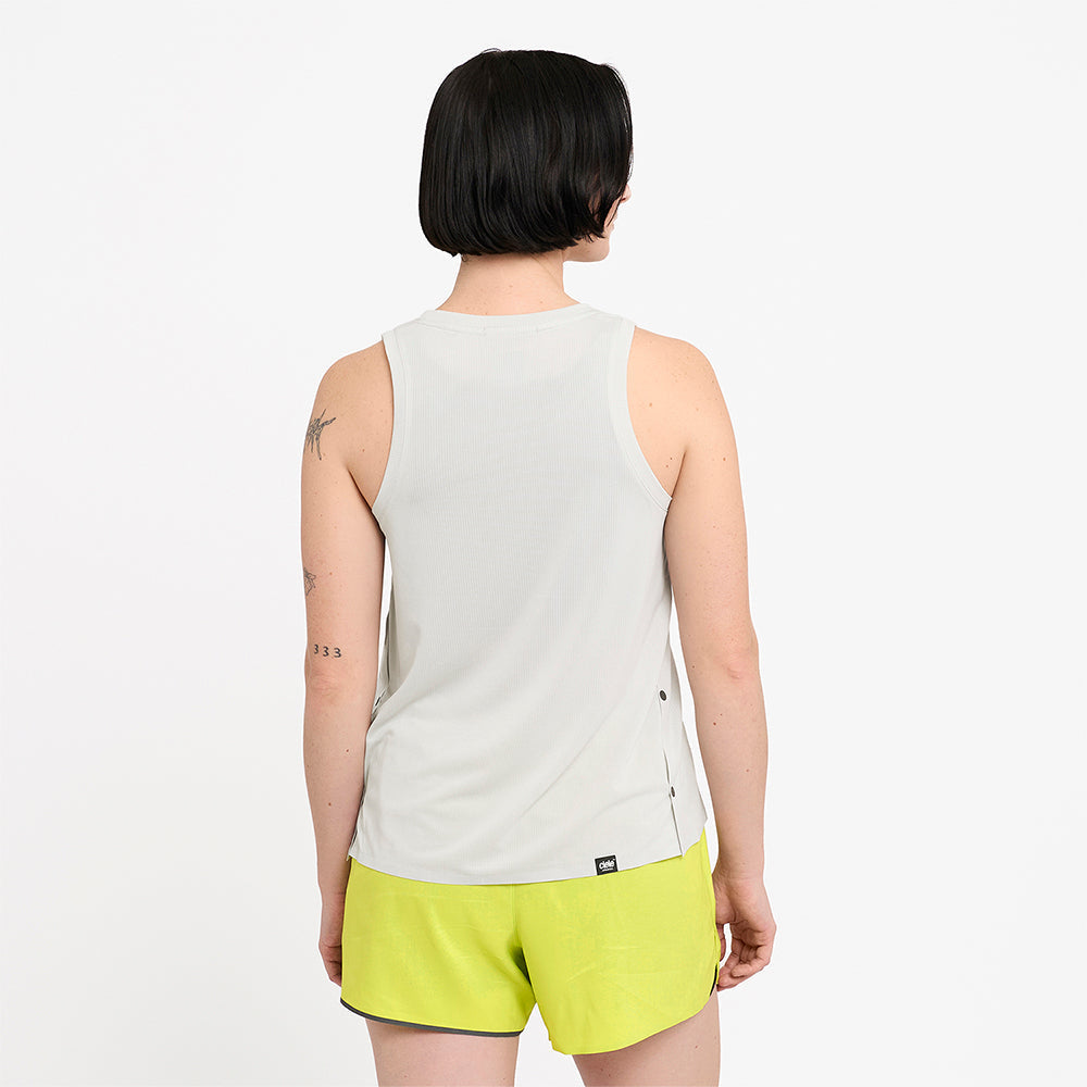 Ciele Athletics W FSTSinglet - Light Grey - WOMENS シエルアスレチックス ダブリュー エフエスティ―シングレット ライトグレー ウィメンズ