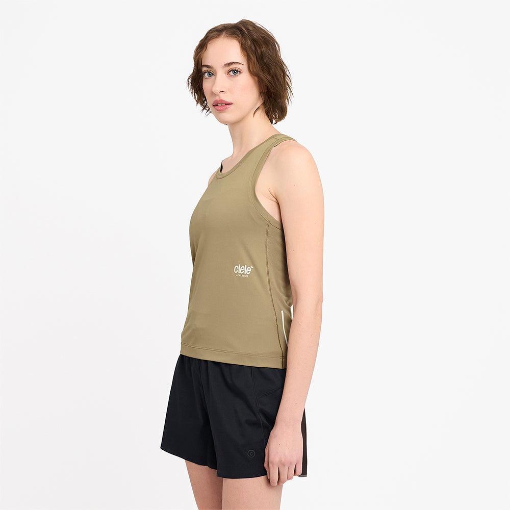 Ciele Athletics W DLYSinglet - Canvas - WOMENS シエルアスレチックス ダブリュー ドライシングレット キャンバス ウィメンズ