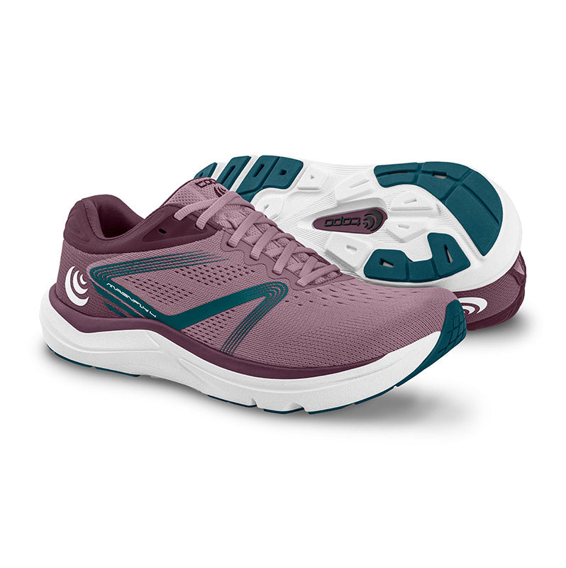 Topo Athletic MAGNIFLY 4 - Mauve/Navy - WOMENSトポアスレチック マグニフライ4 ウィメンズ ランニングシューズ