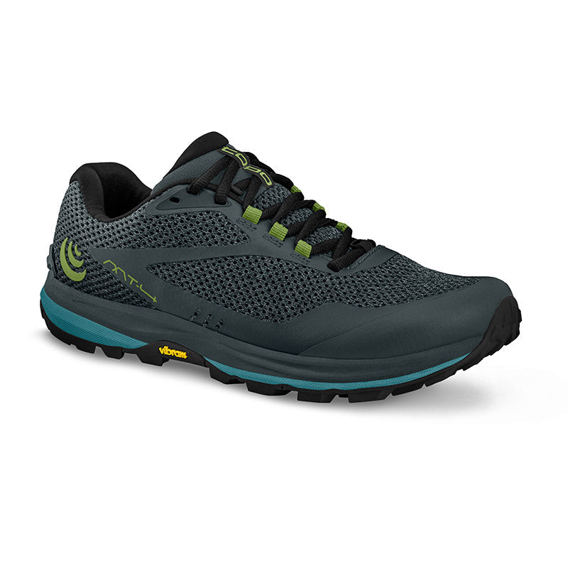 Topo Athletic MT-4 - Grey/Blue - MENSトポアスレチック エムティー4 メンズ トレイルランニングシューズ