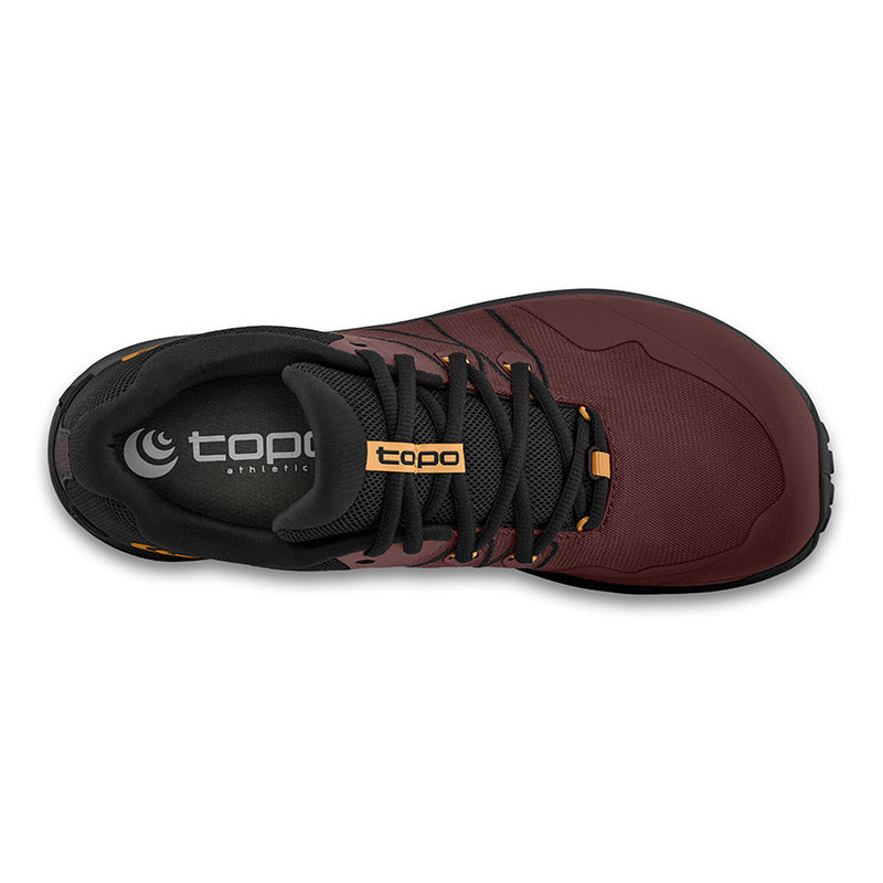 Topo Athletic RUNVENTURE 4 - Garnet/Black - MENS トポアスレチック ランベンチャー4 メンズ トレイルシューズ