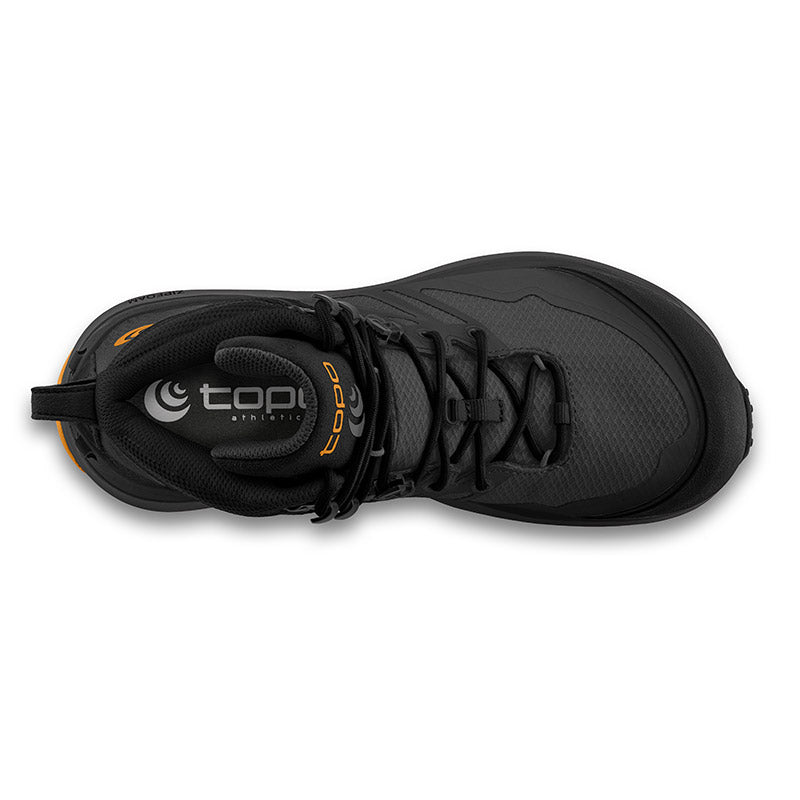 Topo Athletic TRAILVENTURE 2 WP - Charcoal/Orange - MENS トポアスレチック トレイルベンチャー2 ウォータープルーフ メンズ ハイキングシューズ