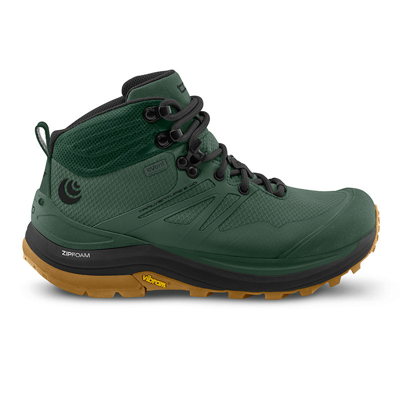 Topo Athletic TRAILVENTURE 2 WP - Dark Green/Clay - MENS トポアスレチック トレイルベンチャー2 ウォータープルーフ メンズ ハイキングシューズ