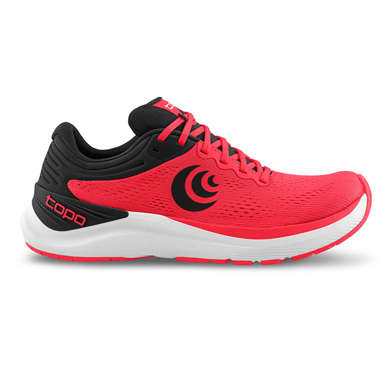 Topo Athletic ULTRAFLY 4 - BrightRed/Black - MENSトポアスレチック ウルトラフライ4 メンズ ランニングシューズ
