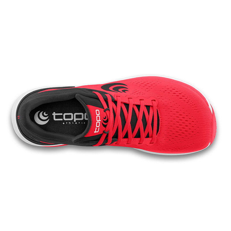 Topo Athletic ULTRAFLY 4 - BrightRed/Black - MENSトポアスレチック ウルトラフライ4 メンズ ランニングシューズ