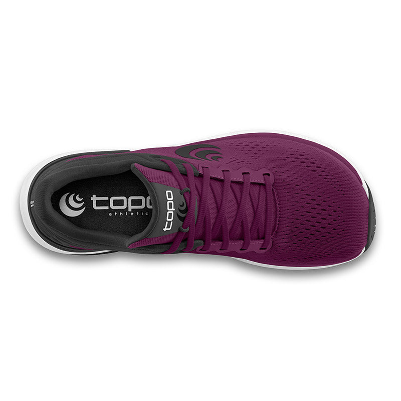 Topo Athletic ULTRAFLY 4 - Wine/Black - WOMENSトポアスレチック ウルトラフライ4 ウィメンズ ランニングシューズ
