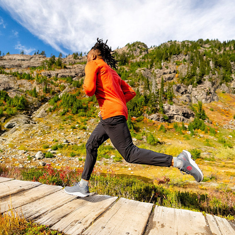 Topo Athletic ULTRAVENTURE 3 - Grey/Red - MENS トポアスレチック ウルトラベンチャー3 メンズ トレイルシューズ