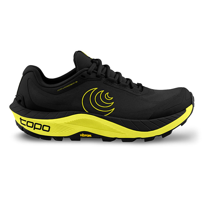 Topo Athletic MTN RACER 3 - Black/Lime - MENS トポアスレチック エムティーエヌレーサー3 メンズ トレイルシューズ