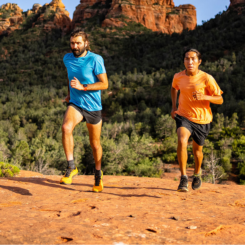 Topo Athletic MTN RACER 3 - Mango/Espresso - MENS トポアスレチック エムティーエヌレーサー3 メンズ トレイルシューズ