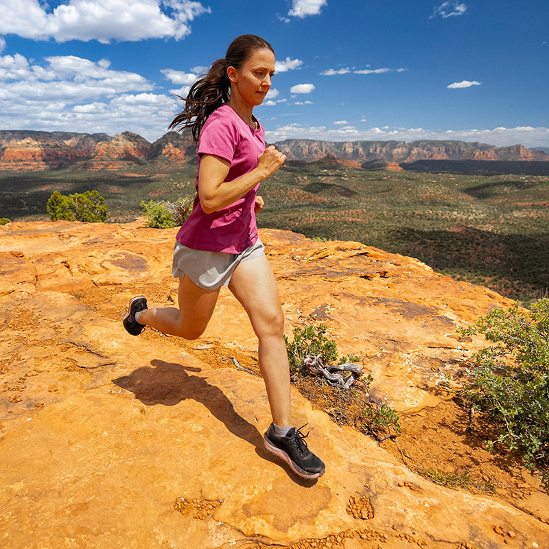 Topo Athletic MTN RACER 3 - Black/Mauve - WOMENS トポアスレチック エムティーエヌレーサー3 ウィメンズ トレイルシューズ