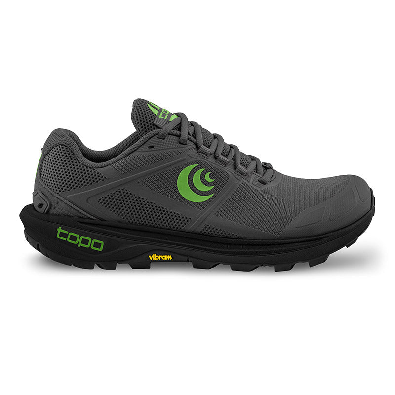Topo Athletic TERRAVENTURE 4 - DarkGrey/Green - MENSトポアスレチック テラベンチャー4 メンズ トレイルランニングシューズ