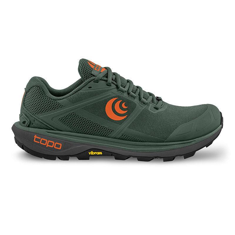 Topo Athletic TERRAVENTURE 4 - Green/Orange - MENS トポアスレチック テラベンチャー4 メンズ トレイルランニングシューズ