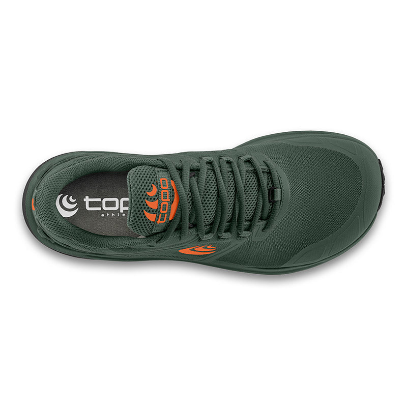 Topo Athletic TERRAVENTURE 4 - Green/Orange - MENS トポアスレチック テラベンチャー4 メンズ トレイルランニングシューズ