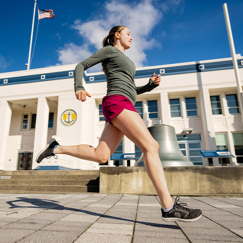 Topo Athletic ST-5 - Black/Grey - WOMENS トポアスレチック エスティー5 ウィメンズ ランニングシューズ