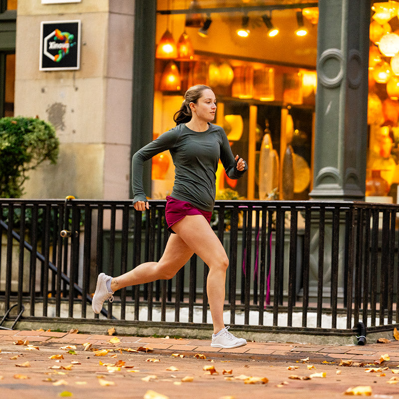 Topo Athletic ST-5 - Grey/Grey - WOMENS トポアスレチック エスティー5 ウィメンズ ランニングシューズ