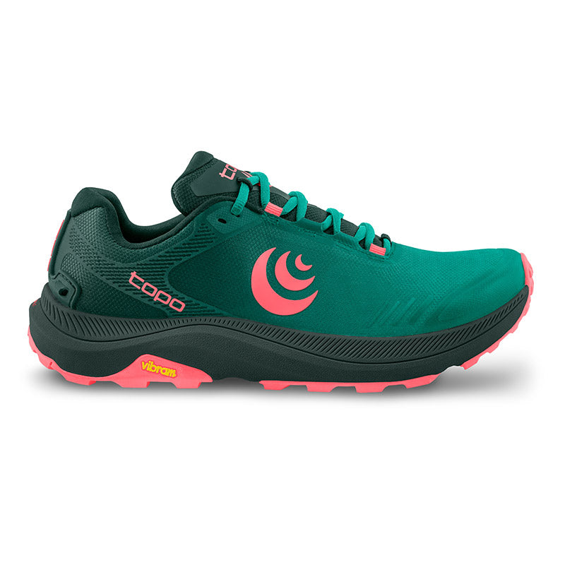Topo Athletic MT-5 - Emerald/Pink - WOMENSトポアスレチック エムティー5 ウィメンズ トレイルランニングシューズ