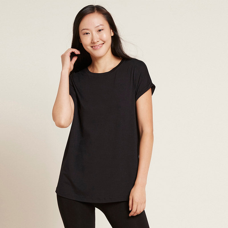 Boody ブーディ ダウンタイム ラウンジトップ 半袖Tシャツ