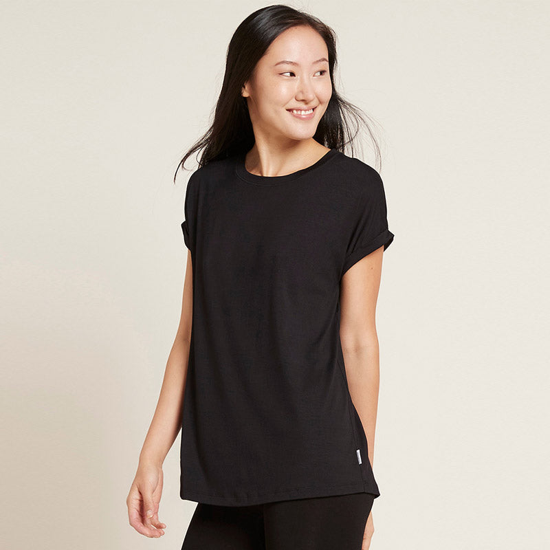 Boody ブーディ ダウンタイム ラウンジトップ 半袖Tシャツ