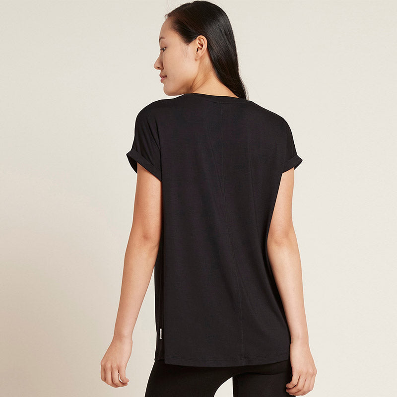 Boody ブーディ ダウンタイム ラウンジトップ 半袖Tシャツ